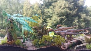 Diorama Dinosaurier